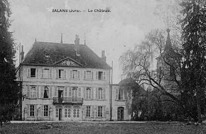 Château de Salans vers 1900