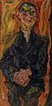 Chaim Soutine: Der Mann in Blau, um 1921, Barnes Foundation, Philadelphia