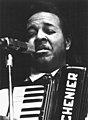 Clifton Chenier op 14 december 1977 overleden op 12 december 1987