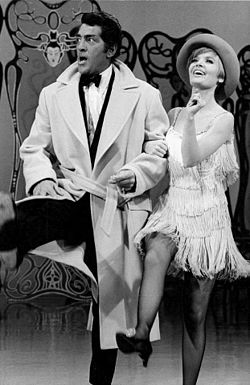 Dean Martin Florence Henderson 1958.JPG