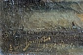signature d'Émile Brunet (peintre)