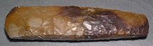 Neolithic flint axe, about 31 cm long Feuersteinaxt.jpg