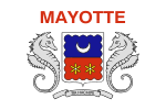 Plaaslike vlag van Mayotte (Amptelik onder bestuur van Frankryk)