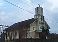 Gereja GKPS Panombeian Simalungun di Nagori Pematang Panombeian