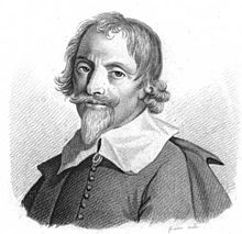 Portrait of Gabriel Naude, author of Advis pour dresser une bibliotheque (1627), later translated into English in 1661 Gabriel Naude.jpg