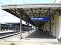 Grosseto railway station, seen from platform 1.