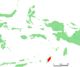 Kaart van Yamdena
