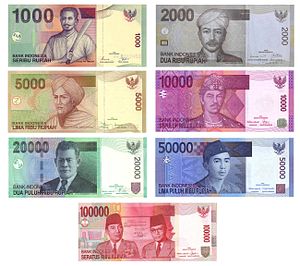 The Indonesian Rupiah (IDR) banknotes denomina...