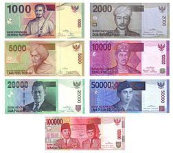 Indonesian Currency Note