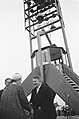 Juliana en De Waard op 4 mei 1961