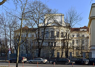 Szpital Uniwersytecki Klinika Ginekologii i Położnictwa (z J. Struszkiewiczem), (1920) Kraków ul. Kopernika 23