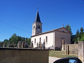 The church in Jouvençon