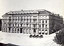 Sitz der Schweizerischen Kreditanstalt am Zürcher Paradeplatz, um 1885