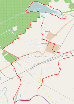 Localização de Krzyż Wielkopolski na Polónia