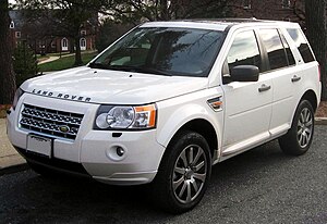 2007-2008 Land Rover LR2 photographed in USA.