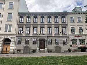 Huset vid Lilla Torget 4, Inom Vallgraven 54:9, tidigare Kvarteret Alströmer 9. (2019)