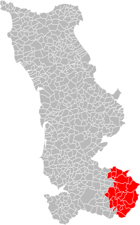 Localisation de Communauté de communes du Mortainais