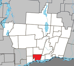 Location within Papineau RCM.