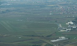 Picture of a grass airfield