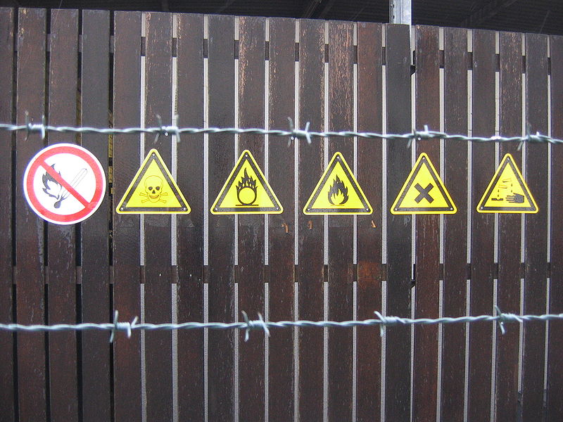 File:Many danger signs.jpg