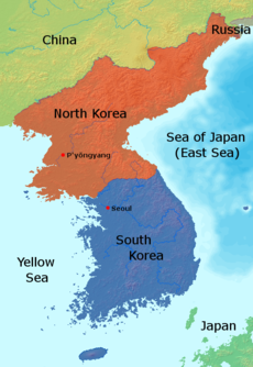 Карта кореи english labels.png