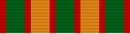 Medal of Service (Civilian) Ribbon Bar - Imperial Iran