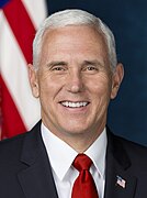 Vicepresident Mike Pence uit Indiana Republikeinse Partij