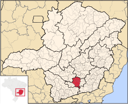 São João del-Rei – Mappa