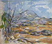 ポール・セザンヌ『サント＝ヴィクトワール山』（1885年 - 1887年）