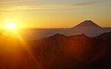 富士山とご来光