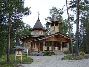 Den rysk-ortodoxa kyrkan i Nellim