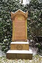 Mémorial au cimetière Ohlsdorf pour les 6500 victimes de l'épidémie de 1892