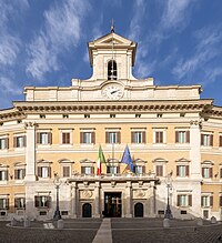 이탈리아 하원 의사당인 몬테치토리오 궁전