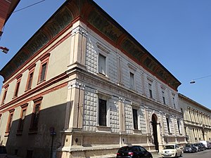 Palazzo Raimondi, sede istituzionale della Fondazione Stauffer e del Dipartimento di Musicologia e Beni Culturali.