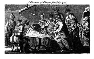 18th century political cartoon