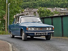 Die Limousine Rover 2000 der P6-Serie wurde 1964 das erste „Auto des Jahres“.