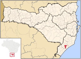 Criciúma – Mappa