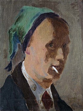 Автопортрет В. А. Гринберга (1937)