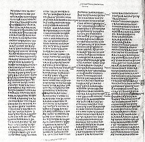Codex Sinaiticus(c. 350) contains the oldest c...