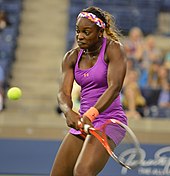 Stephens at the 2013 US Open Sloane Stephens (9638924757) (cropped).jpg