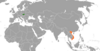 Location map for Slovakia and Vietnam.