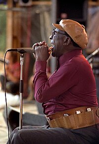 Sonny Terry 1981 in New Zealand