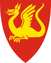 Coat of arms of Šerdāles komūna