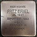 Stolperstein für Fritz Israel