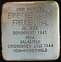 Stolperstein für Hanneliese Freudenthal (Friesenwall 96–98)