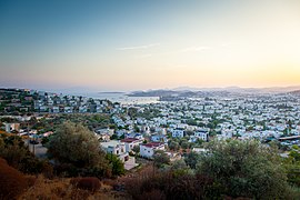 Sunset overlooking Bodrum