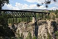 the highest steel trestle bridge of its type in North America 17 x 11 inch at 305 DPI (17 megapixels) #199