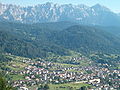 Veduta delle borgate di Transacqua, Tressane e Ormanico