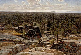 Maisema Ahvenanmaalta, 1895