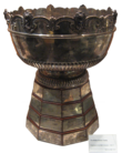 el trofeo en exhibición